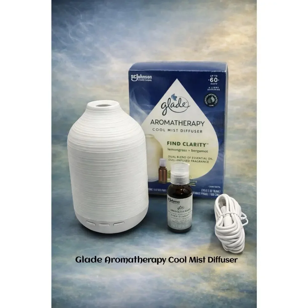 Glade - Aromatherapy Diffuser & Essential Oil Air Freshener- Model: Find Clarity